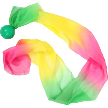 Performing Ornament Tai Chi Ribbon Ball Delicate Tai Chi Streamer Ball Decoration Tai Chi Accessory for Flexibility