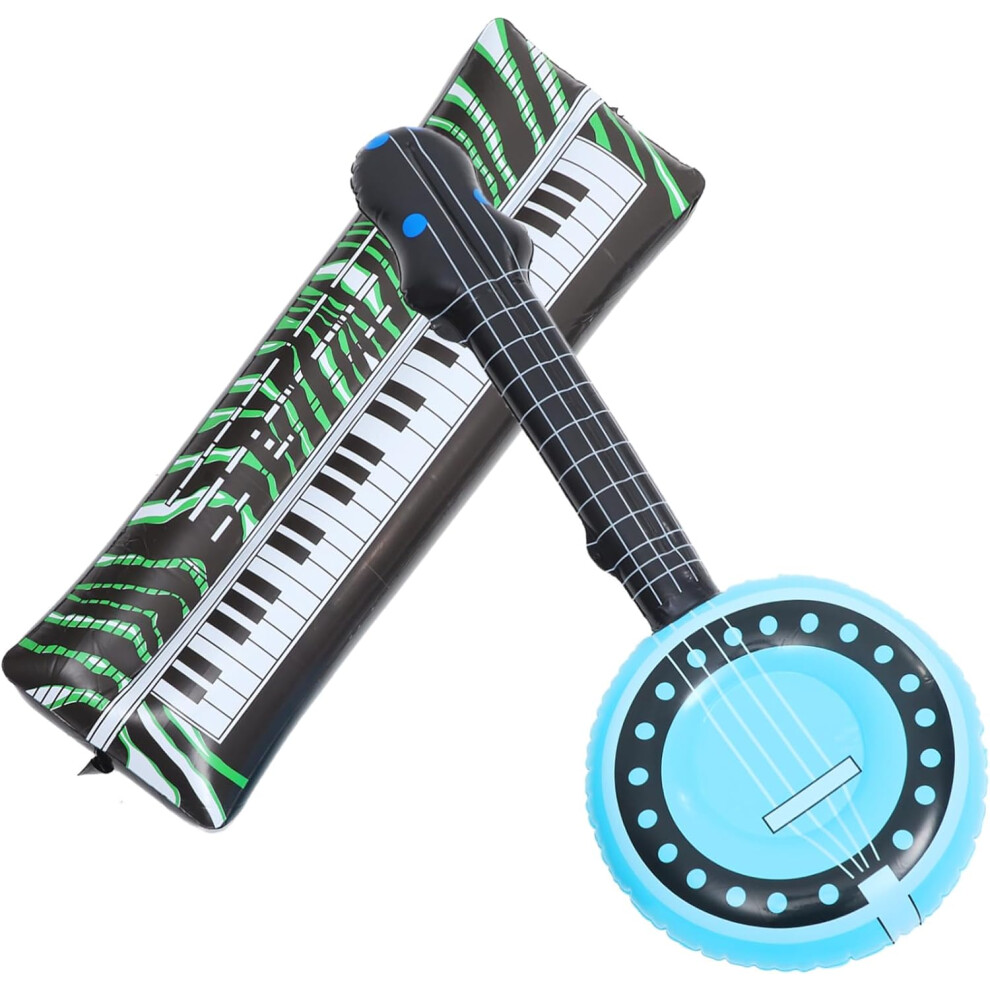 Inflatable Music Instrument Set Banjo Keyboard Party Supplies Decorative Props for Unforgettable Gatherings-image-OPC-PGJX695-NEW