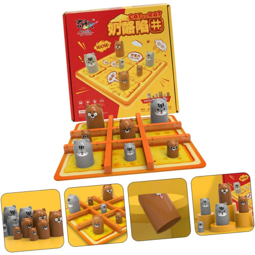 1 Set Table Games Tic Stacking Game Card Gobblers Board Game Nesting Cup Puzzle Stacking Cups 2