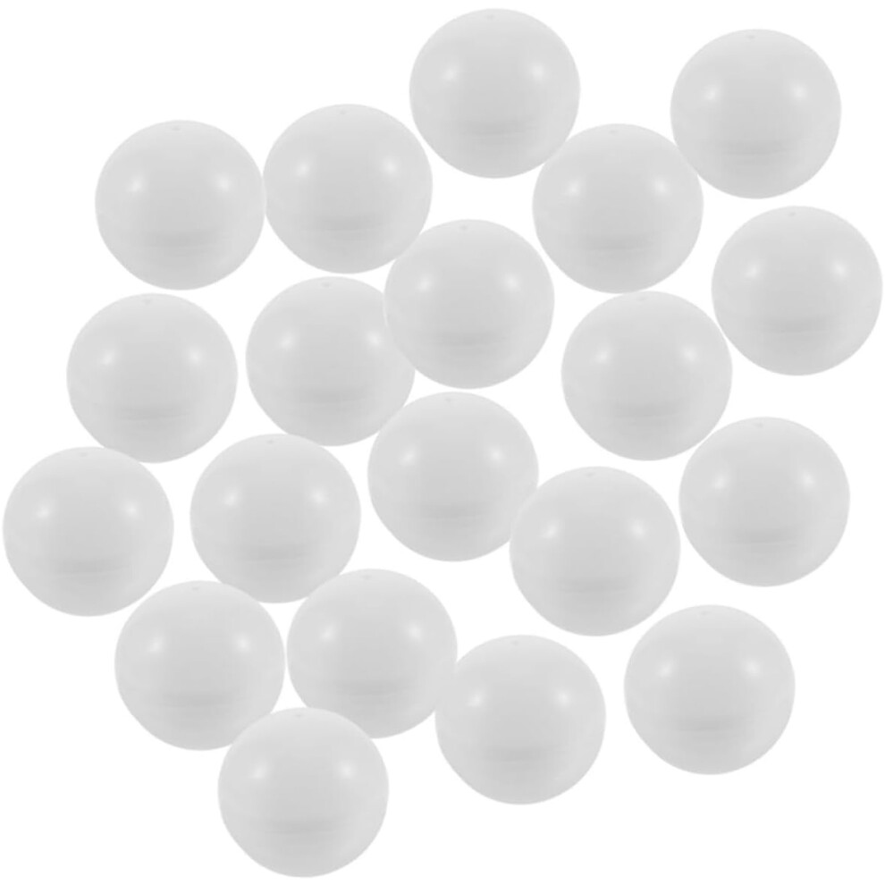 40Pcs For Raffle Open Balls For Ball Pit Hollow Balls For Raffle Small Balls Bingo Machine Pool Game Hkhbjs