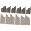 Pool Table Pad Kit 12pcs Sturdy Billiard Table Drop Cushions Replacement 1