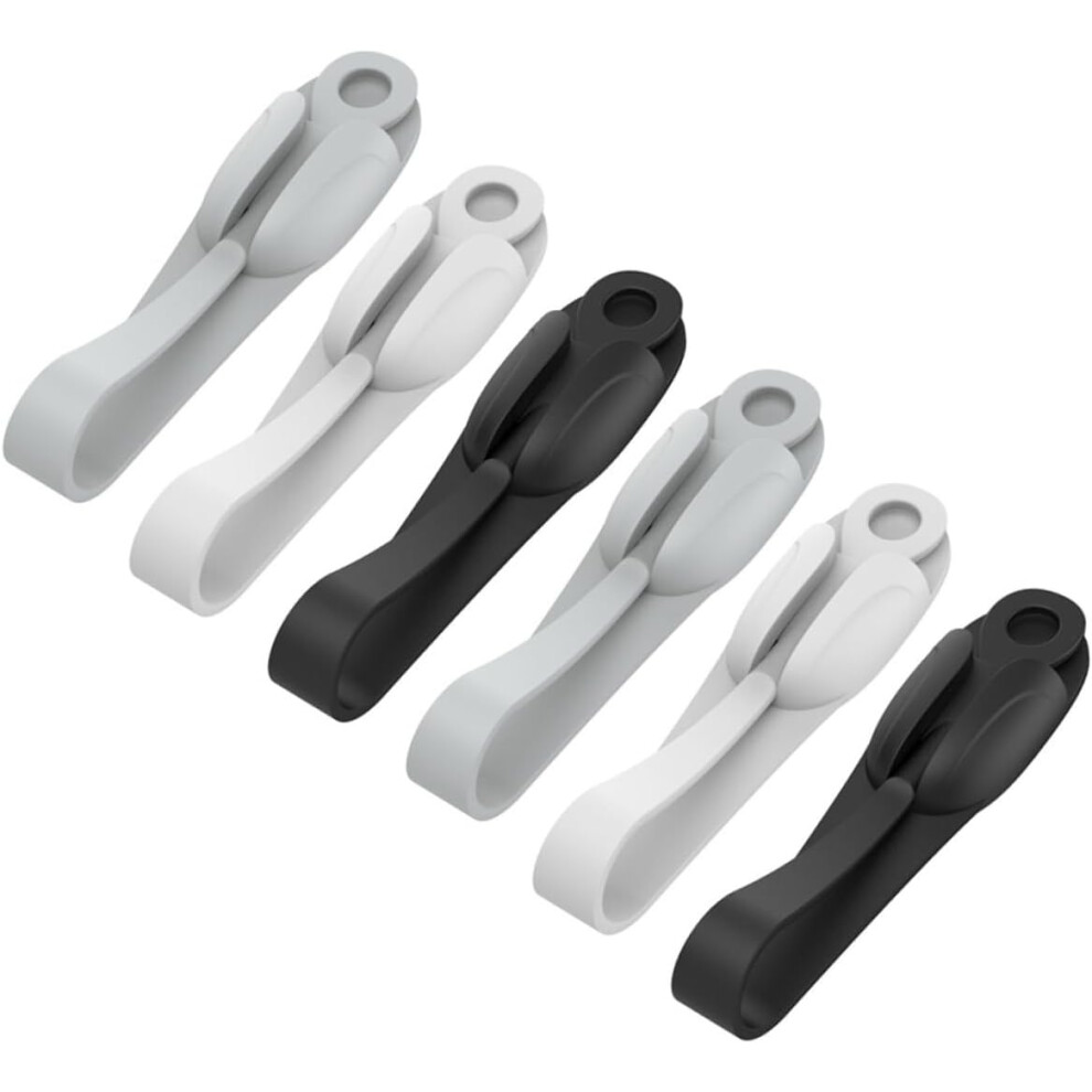 6Pcs Cord Management Winder Set Multi Functional Power Cord Holder Adhesive Cable Organizer 5426217793446