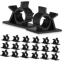 50Pcs Self-Adhesive Cable Clips - Multi-Function Wire Organizers for Home & Office, Tidy Cord Holder
