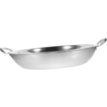 Double Handle Wok Pot Stainless Steel Pot Cooking Pan Cooking Pot Small Cooking Pan