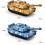 3Pcs Simulation Tank Models Realistic Pull Back Tank for Educational Desk Decor and Ideal for Boys and 2