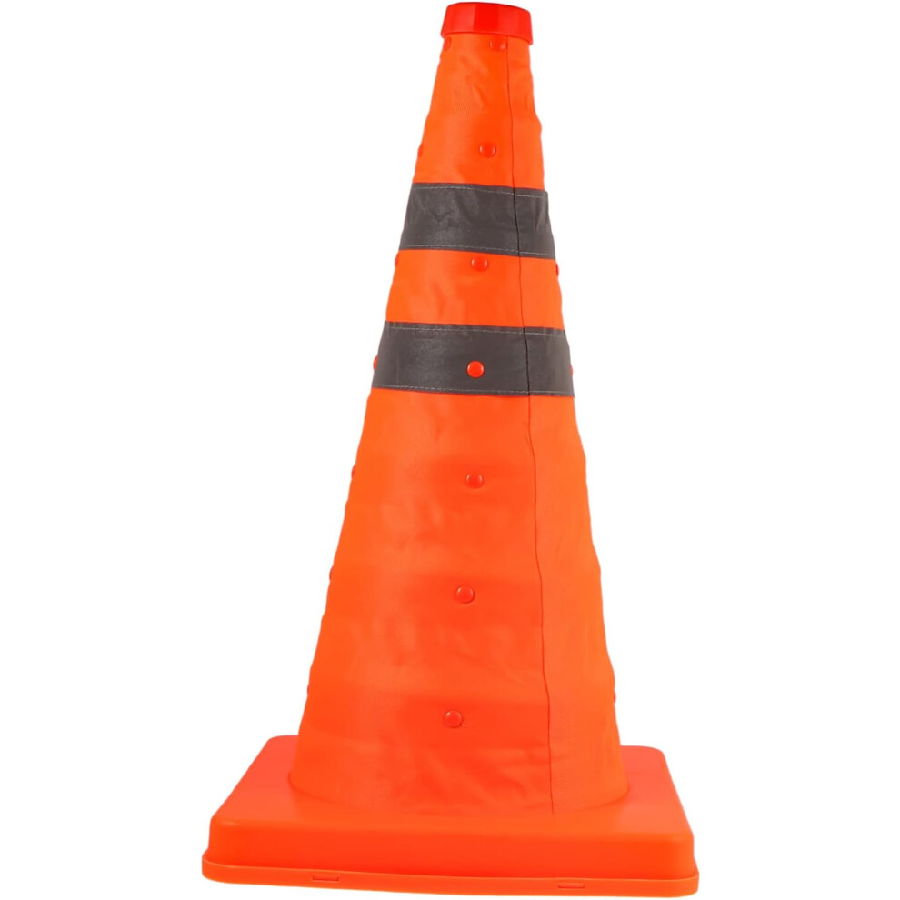 Orange Mini Cones 45Cm Collapsible Road Cone Training Cones Agility Markers Oxford Fabric Pp Base Rainproof High Visibility 5426217816862