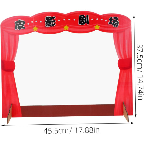 Mini Shadow Puppet Toy Theater Shadow Puppets Educational Toy 1