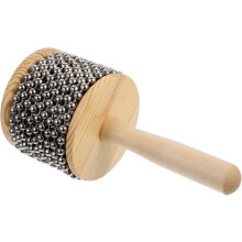 Party Noise Maker Cabasa Handheld Wooden Cabasa Instrument Wooden Small Percussion Cabasa