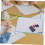 Student Kids Dry Erase Board with Lined Grid Compact Size for Easy Storage 3
