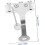 High Performance Fencing Epee Socket Stainless Steel Epee Socket Bracket Replacement for Fencing Stand 2 Pcs 2