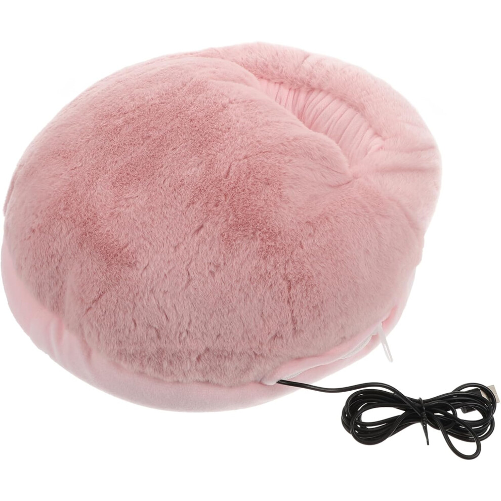 Hkhbjs Electric Foot Warmer 1 Set Usb Heated Foot Warmer Cozy Fleece Lining Practical Electric Heating Shoes