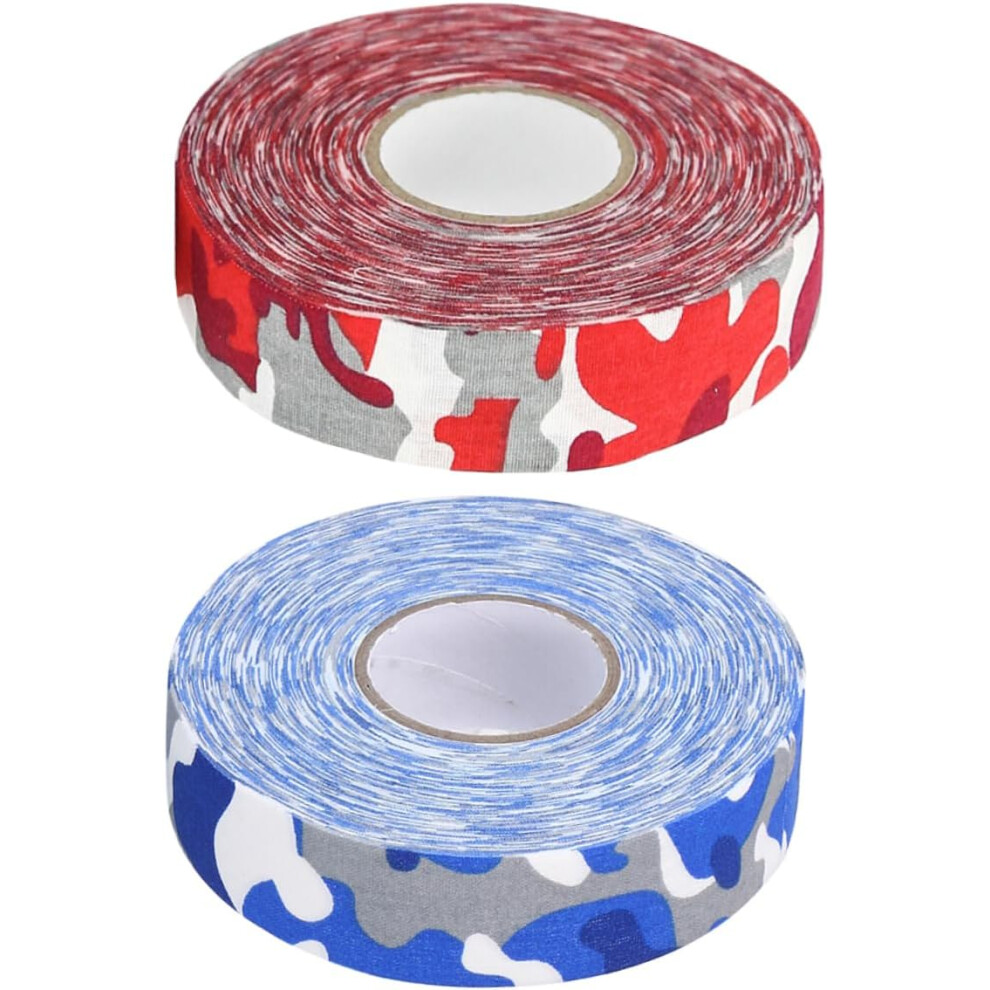 2pcs Colored Sports Tape Lacrosse Grip Tape Lacrosse Tape Elasticity Equipment