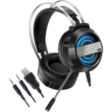 Microphone Headset Cancelling Microphone Professional Gaming Headset Microphone Usb Headset for Led Light Headphones