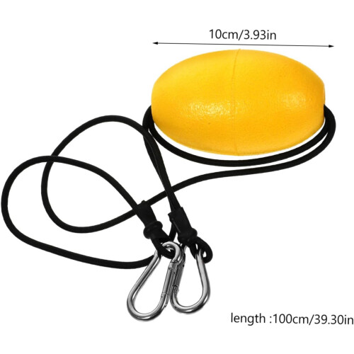 Rope Tow Line Harness Buoy Ball Float Leash with Hook 1