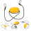 Rope Tow Line Harness Buoy Ball Float Leash with Hook 7