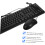 1 Set Wired Keyboard and Mouse French Character USB Keyboard 3