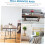 Shelving Unit for Wall Sturdy Speaker Wall Mounts Multi-function Wall Speaker Organize 7