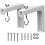 2pcs Projector Screen Ceiling Mount Brackets Projection Screen Hanging Hooks for Drop Ceiling Wall Mounted 1