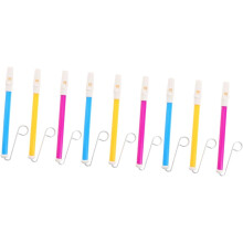 3sets Music Toy Slide Whistle for Kids Children's Educational Toy Made of Plastic Metal Rod 3pcs*3