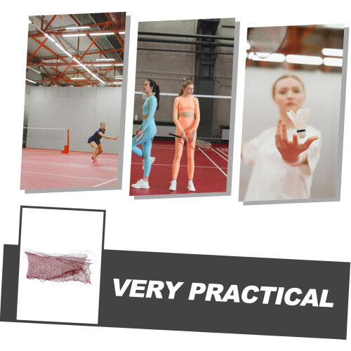 Official Badminton Netting for Backyard Games Polyester Material Easy Transport 2