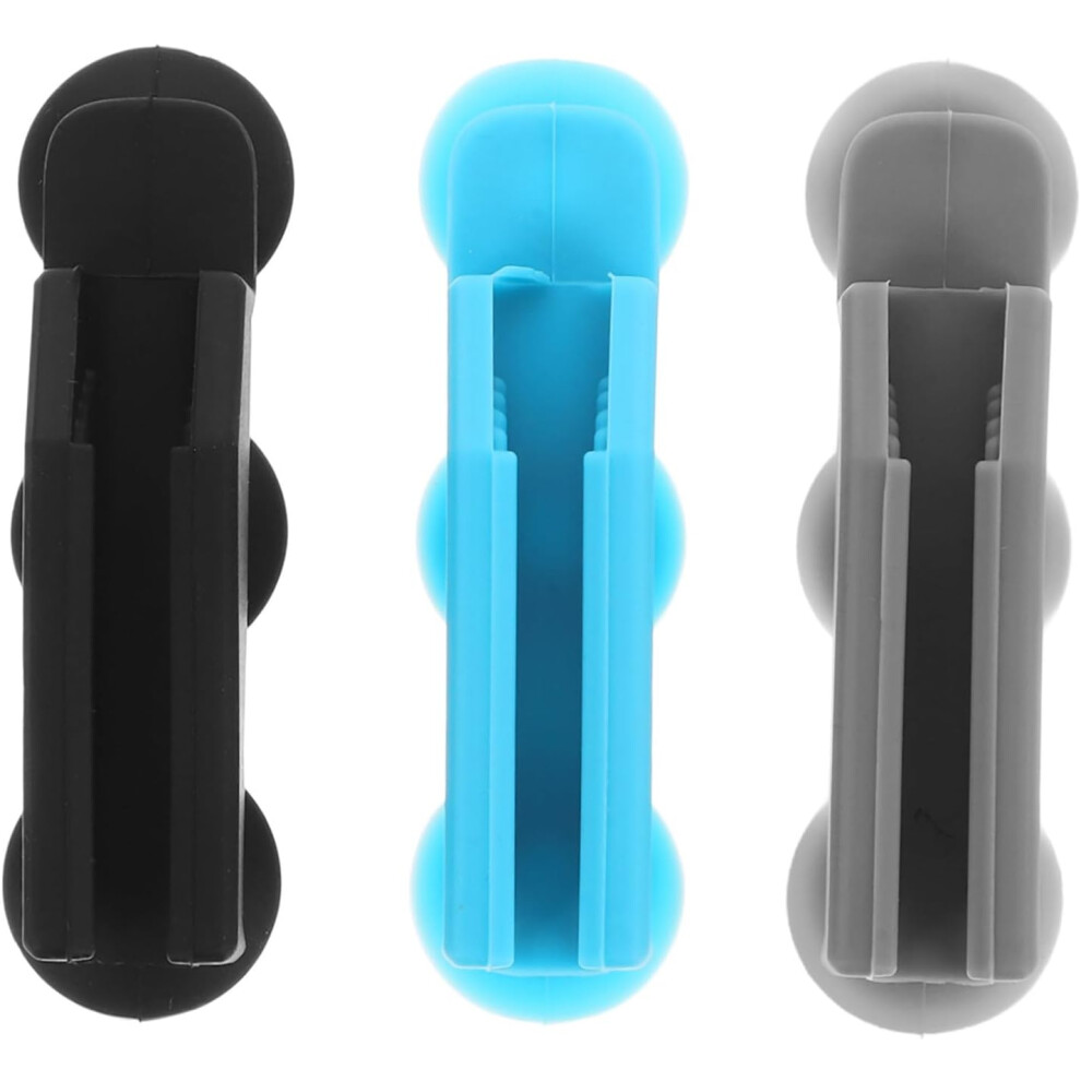 Pencil Holder for Desk 3pcs Silicone Suction Cup Pencil Holder Clips for Classroom Student Pen Storage Holder-image-OPC-PGJXYW2-NEW