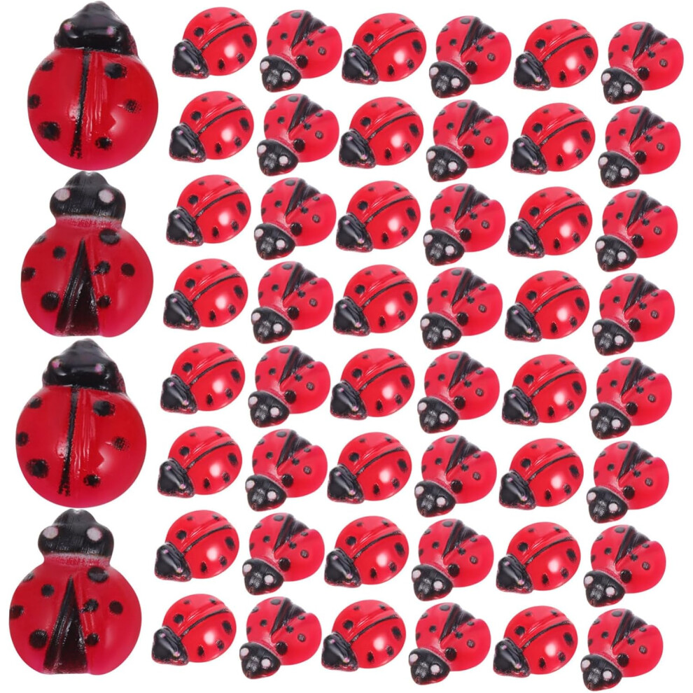100pcs Small Insect Ladybug Hoodie Ladybugs for Crafts Mini Ladybug Ladybug Hair-image-OPC-PGJXZPD-NEW
