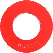 Large Single Hole Hand Grip Counterweight Plate for Strength Training Painted Weight Plate for Gym and Home Fitness