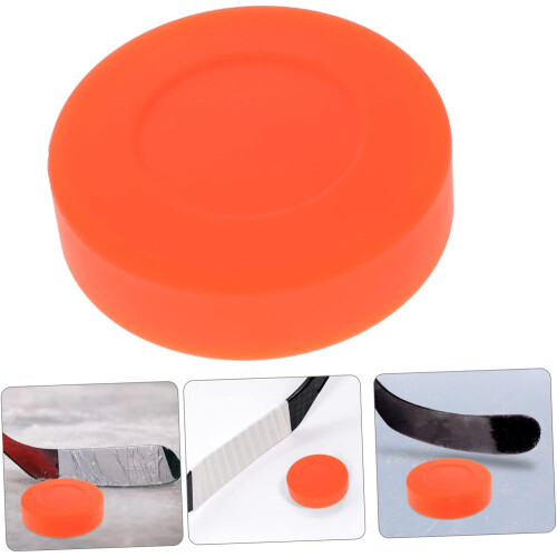 Roller Hockey Training Pucks 4pcs Grade Flat Smooth for Puck Enthusiasts 2