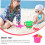 40Pcs Mini Beach Sand Bucket for Sand Buckets 7