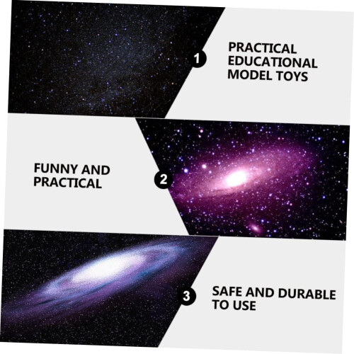 1Set Solar System Planetary Model with Projection Educational Scientific 1