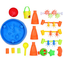 1Set Beach Sand Table Summer Water for Fun Sand and Water Play Table with Accessories Beach for Boys