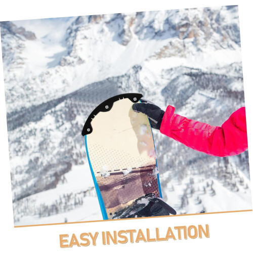 3pcs Ski Bumper Strips Snowboard Guard Strip Covers 2