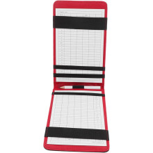 Golf Score Book 18 * 11cm PU Leather Scorepad Holder Score Card Holder Golf Supplies Golfing Tool