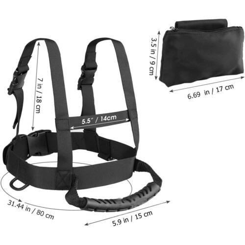 Ski Harness Skibalance Strap Rubber Thumbs Ski Leash Kids 2
