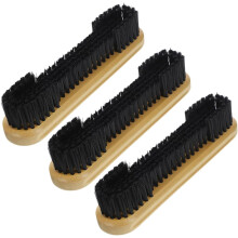 Billiard Table Brush 3pc Pool Table Brush Maintenance Brush Accessory Brush Handle for Easy Cleaning and Dusting