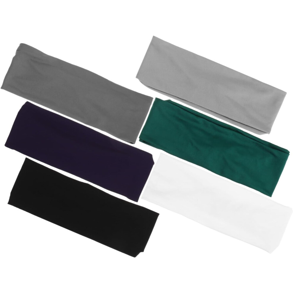 Multipurpose Sports Headbands for Men Yoga Fitness Running Cycling Workout Wide Headband Sweat Absorption-image-OPC-PGJY9DQ-NEW