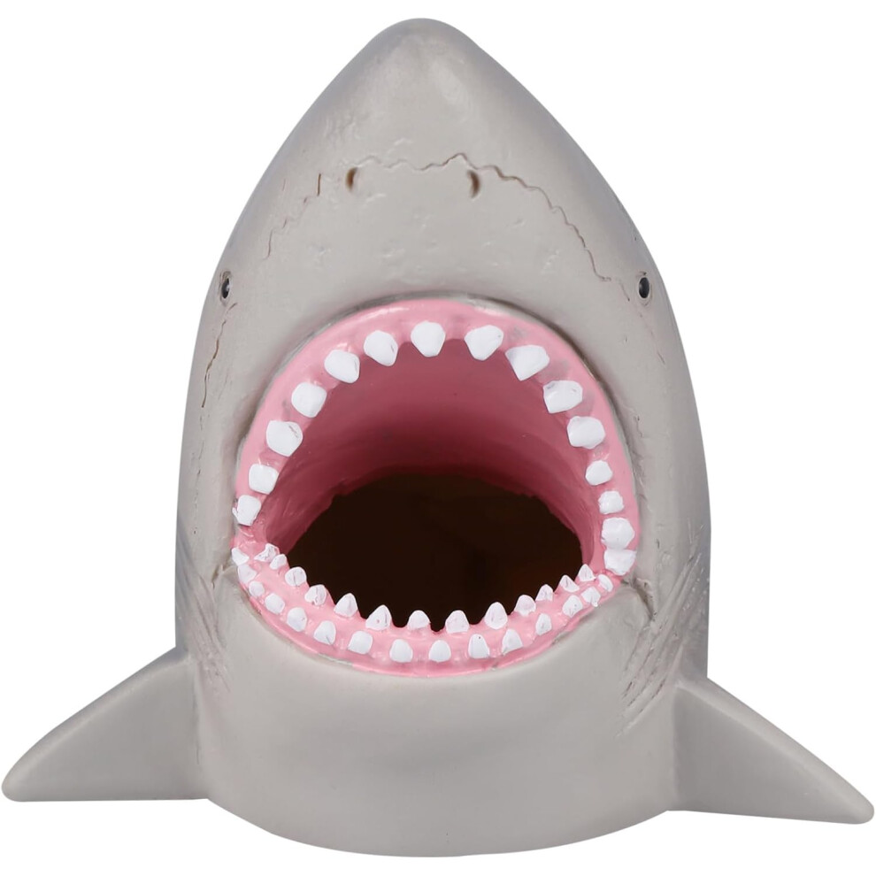 1 Pc Shark Shape Phone Rack Resin Mobile Phone Holder Pen Case Unique Desktop Cellphone Dock for Hands Use-image-OPC-PGJY9VC-NEW