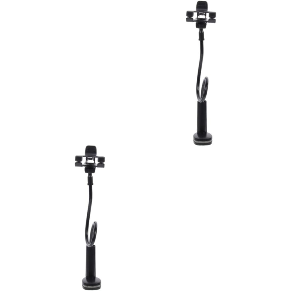2Pcs Clip Phone Holder Laptop Stands Adjustable Smartphone Holder Clip Chair Phone Holder Laptop Stand 7426217835014