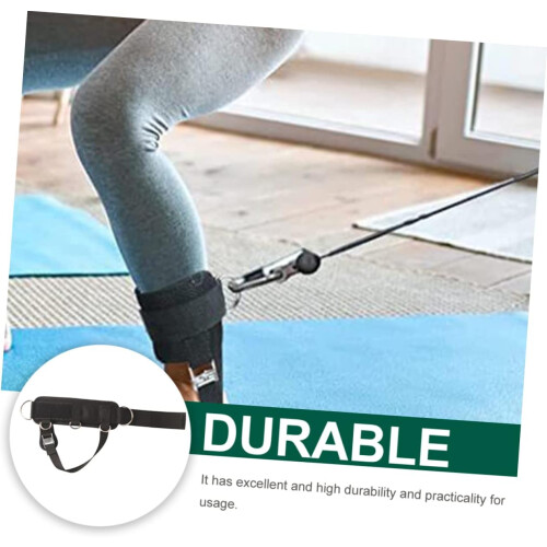 Smooth Ankle Strap for Cable Machine Workout Ankle Straps Leg Extension Attachment Women's Leg Training 1
