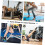 Smooth Ankle Strap for Cable Machine Workout Ankle Straps Leg Extension Attachment Women's Leg Training 6