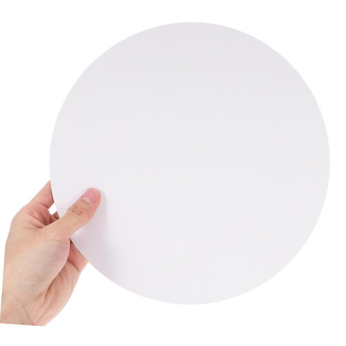 Thick Cardboard Cake Base Plate Round Cake Base Tray Coated for Versatile Occasions 2