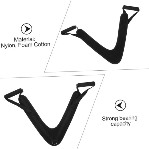 Triangle Shoulder Pour Barbell Support Exercise Trainer Exercise Equipment Stack Strengthener Exercise Handle 2