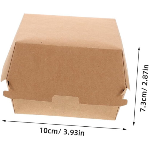 30pcs Boxes Hamburger Packaging Box Takeaway Packaging Burger Boxes 1