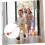 Developmental Push and Pull Toy for Babies Cartoon Lobster Pull Along Walking Toy 4