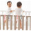 6pcs Crib Sling Playpen Pull up Bars Rings Rocker Foldable Rattle Pull up Rings 5