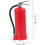 2pcs Mini Fire Extinguisher Models for Home Decor RC Car Accessory 5
