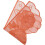 1 Pc Exquisite Pumpkin Thanksgiving Fireplace Decor Lace Pattern Polyester Table Cover Orange 1