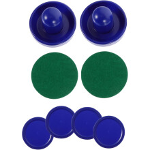 1 Set Air Hockey Pushers and Pucks Replacement Accessories