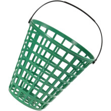 Golf Ball Collector Tube Sports Club Accessory Golf Ball Storage Container Sturdy Plastic Ball Basket Portable Collapsible