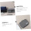 Multi Function Canvas Storage Pouch Capacity Cable and Power Bank Organizer Bag 3
